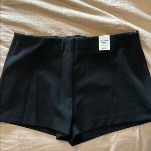 NWT Abercrombie Curve Love Black Micro Short